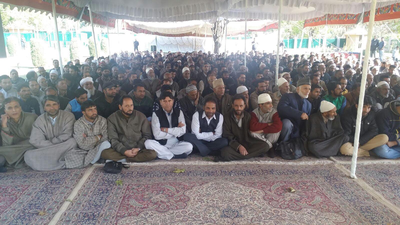 Tributes paid to Ghulam Ahmad Mir on his death anniversary